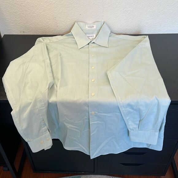 Men's Concepts by Claiborne Long Sleeve Button Down Collared Shirt ~ Size 17 - Picture 3 of 8